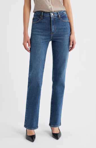 FRAME The Ruler High Waist Straight Leg Jeans