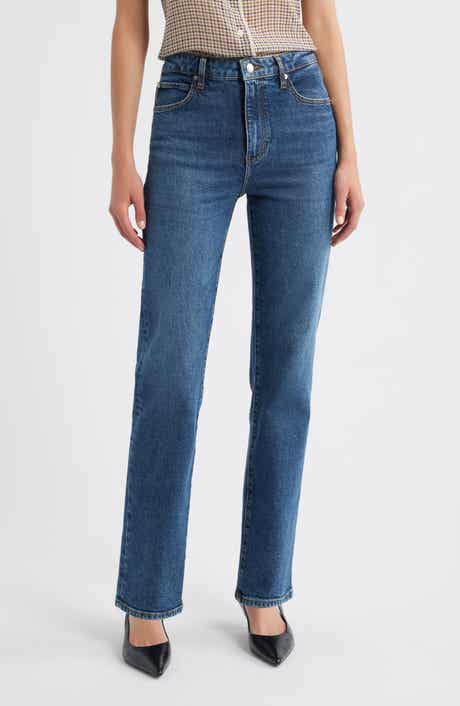 FRAME The Ruler High Waist Straight Leg Jeans