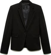 MANGO Slim Fit Suit Jacket