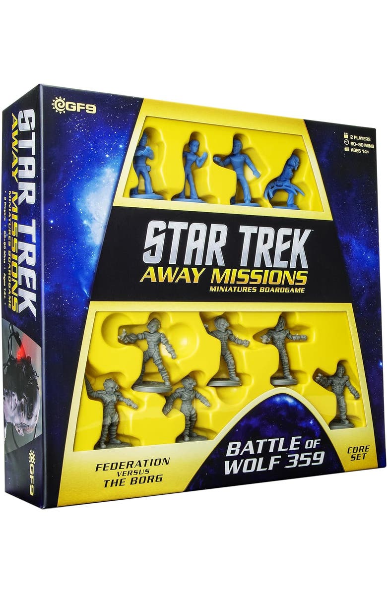 Gale Force Nine Star Trek Away Teams Starter Set, Main, color, Multicolored