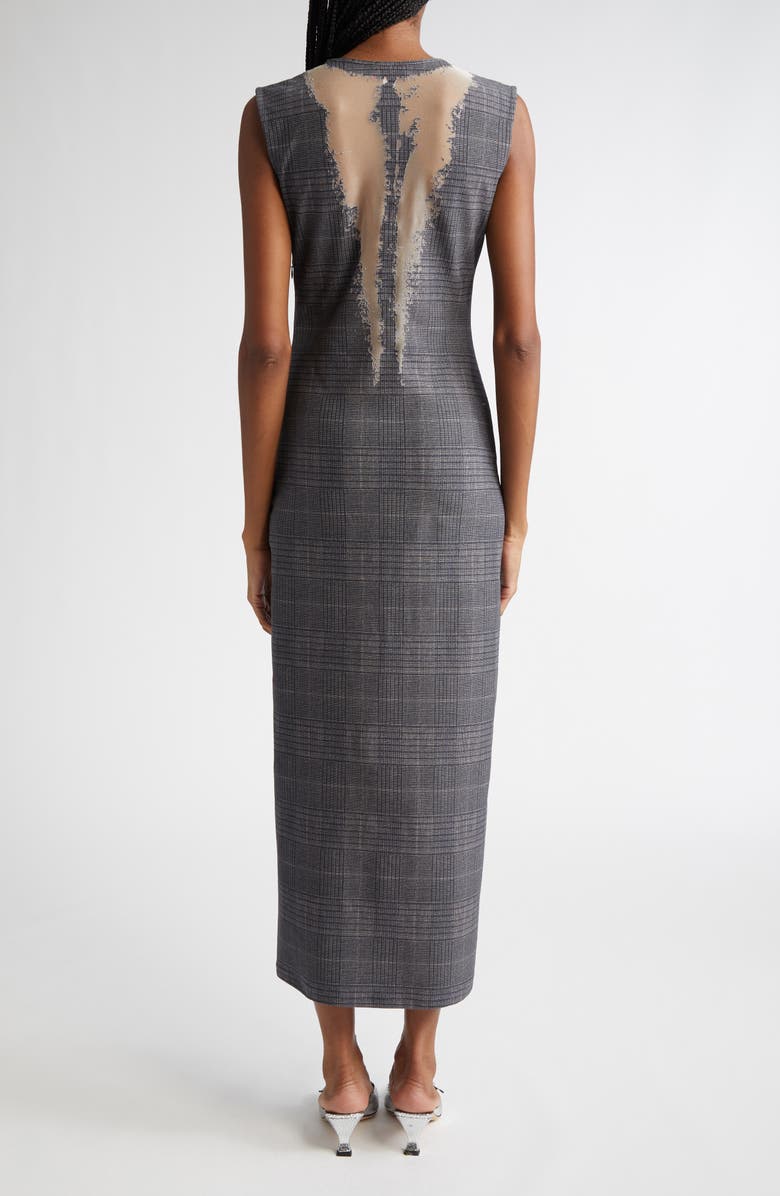 DIESEL<sup>®</sup> Myliane Check Burnout Dress, Alternate, color, 