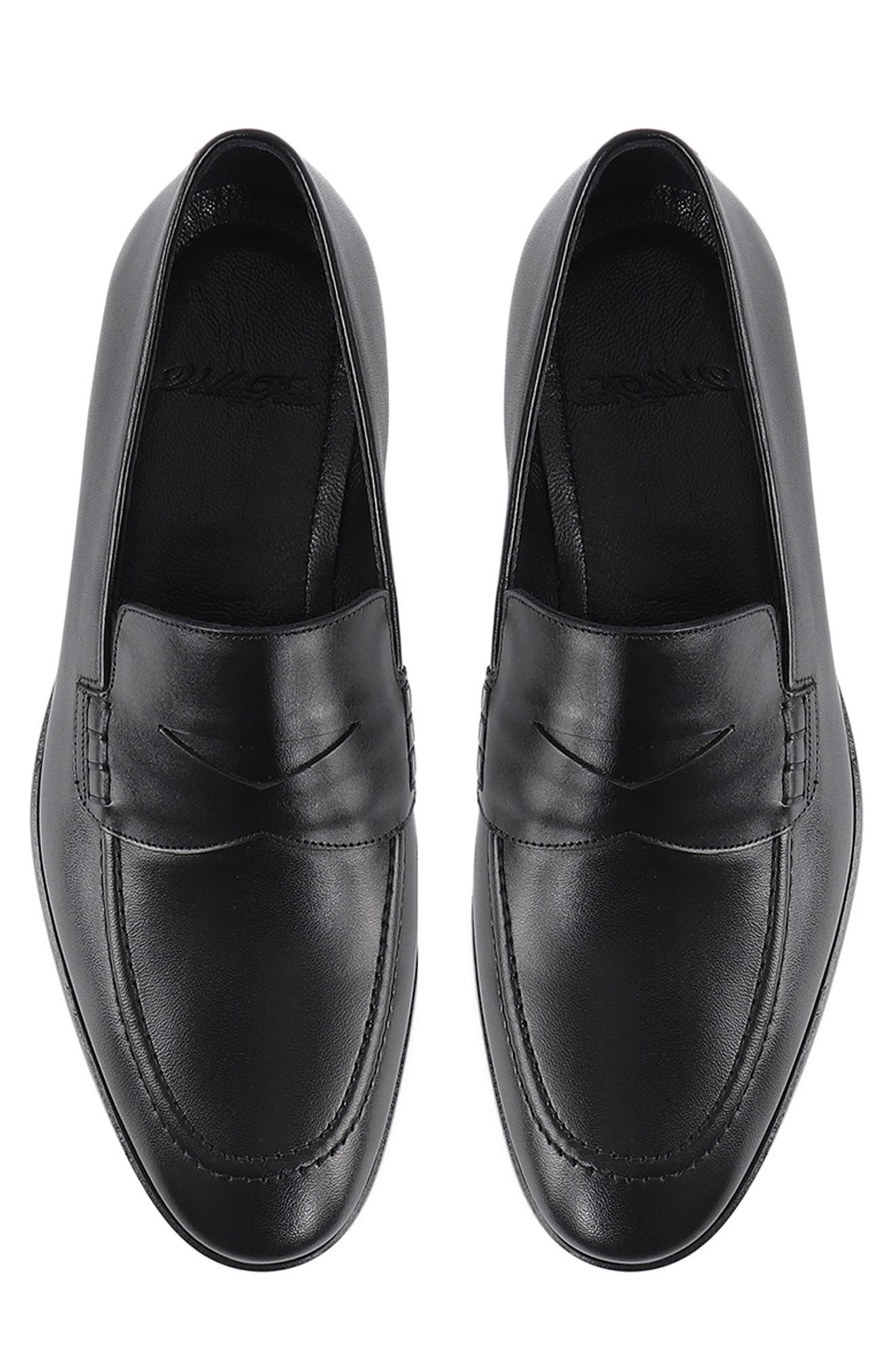 VELLAPAIS Fulton Penny Loafer, Alternate, color, Black
