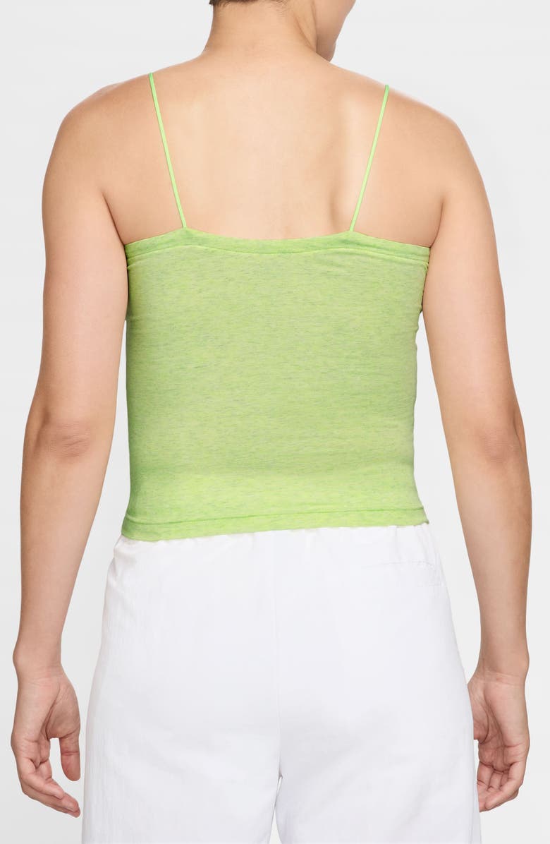 Nike Sportswear Chill Knit Crop Tank, Alternate, color, Barely Volt/ Heather/ Sail