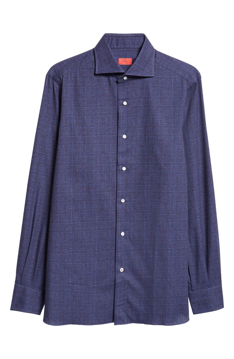 ISAIA Button-Up Shirt, Alternate, color, Blue