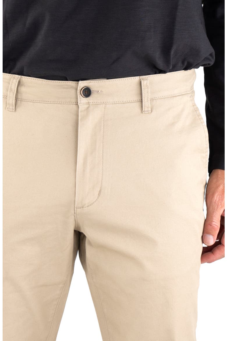 Straight Leg Stretch Cotton Twill Chino Pants, Alternate, color, SUMMER KHAKI