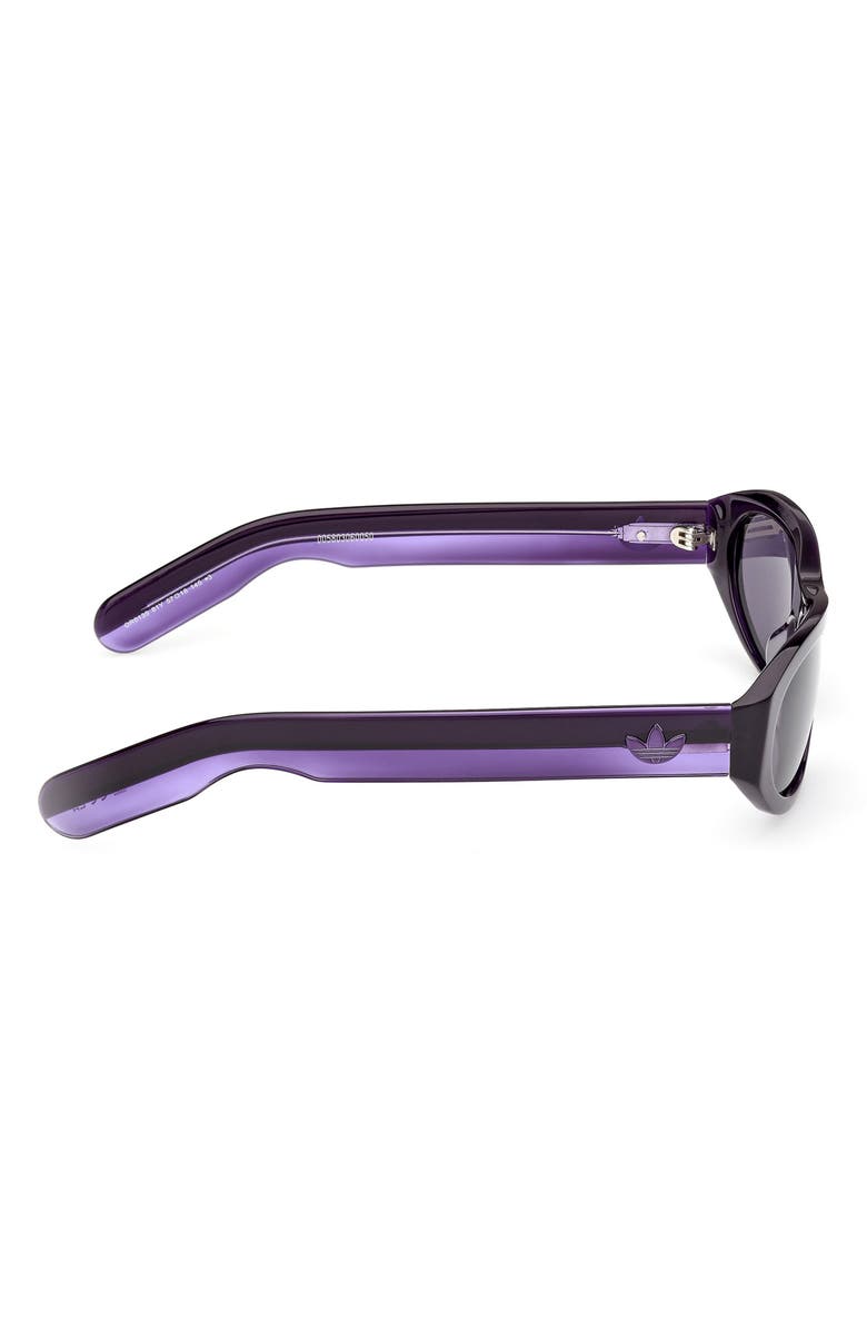 adidas Oval Sunglasses, Alternate, color, Shiny Violet/ Violet