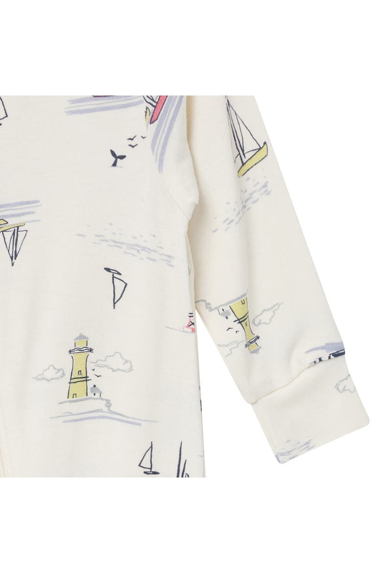 Footless Pajamas, Alternate, color, Sail Harbor