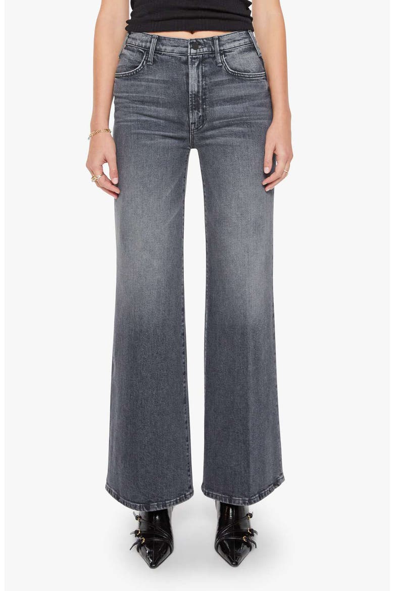 The Hustler Roller High Waist Wide Leg Jeans, Main, color, OUTTA SIGHT