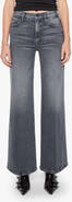 MOTHER The Hustler Roller High Waist Wide Leg Jeans