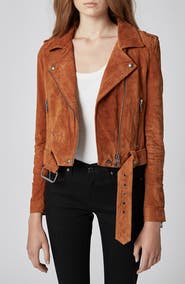 BLANKNYC Suede Moto Jacket