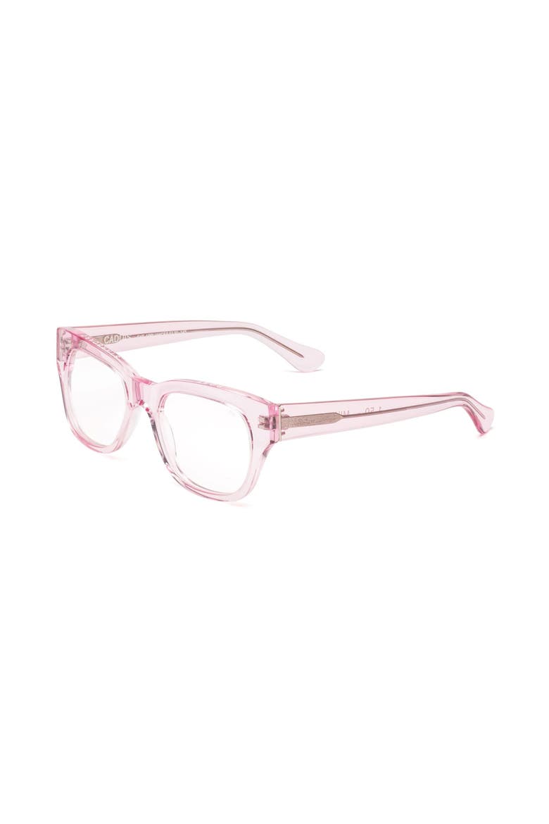 Miklos | Reading Glasses, Alternate, color, Polished Clear Pink