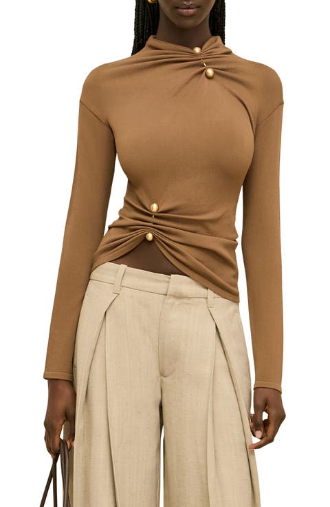 Callie Asymmetric Neck Top