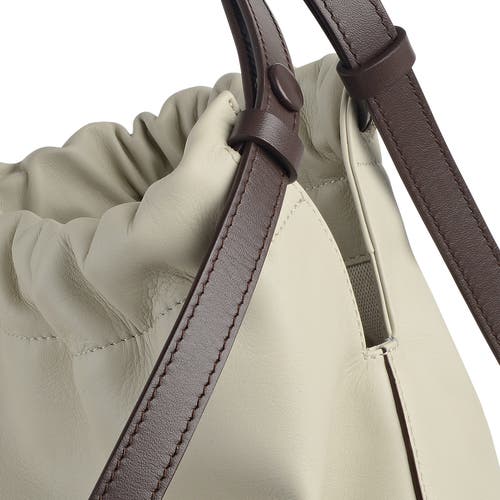 Radley The Portobello Large Drawstring Shoulder Bag In White