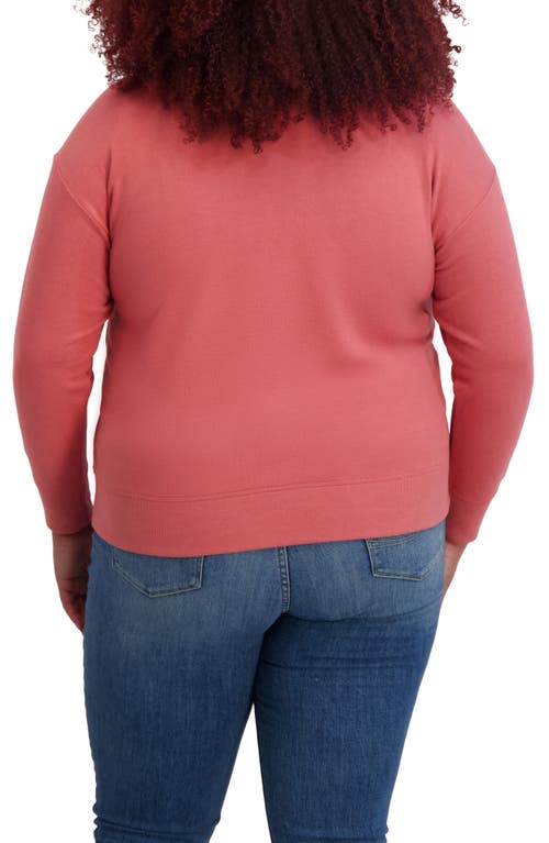 Lucky Brand Graphic Sweatshirt In Red