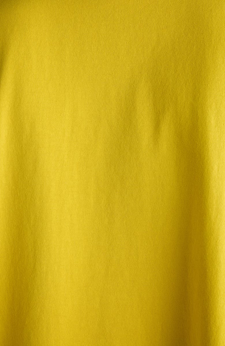 Acne Studios Oversize Logo Graphic T-Shirt, Alternate, color, Mustard Yellow