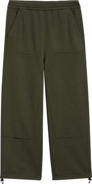 Carhartt Work In Progress Double Knee Cotton Blend Sweatpants