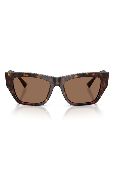 54mm Cat Eye Sunglasses