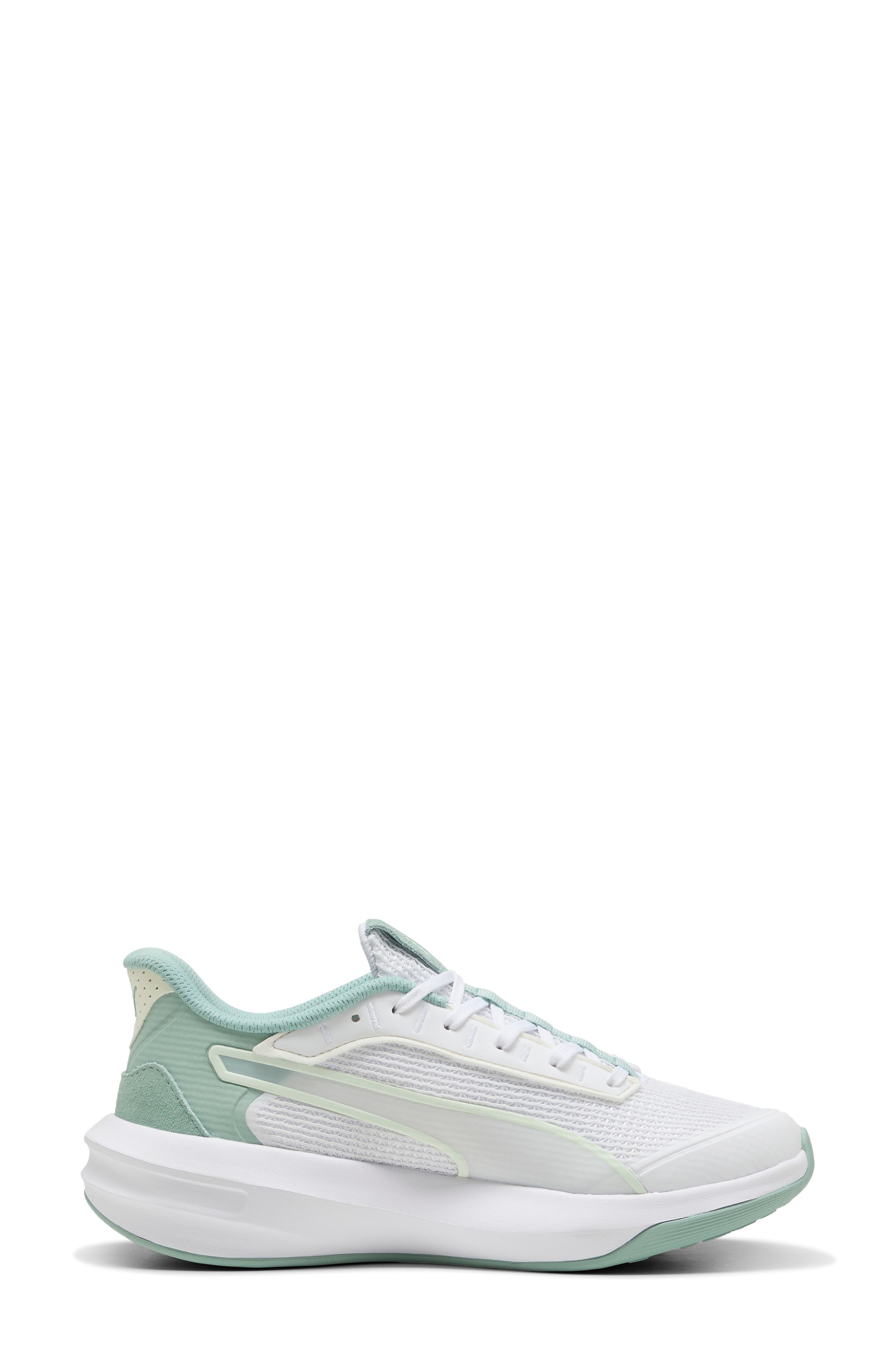 Softride Courtney Running Shoe, Alternate, color, PUMA WHITE/ LIGHT MOSS/ SAGE