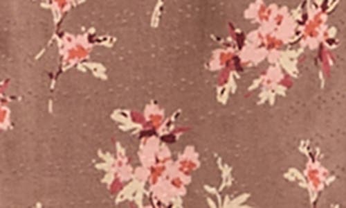 LUCKY BRAND LUCKY BRAND FLORAL LACE TRIM BUTTON-UP DRESS