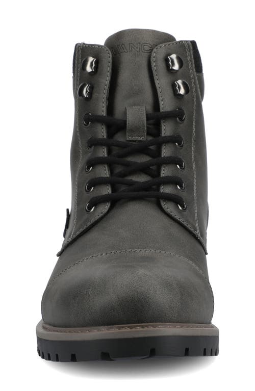 Vance Co. Vance Co Yukkon Lace-up Boot In Gray