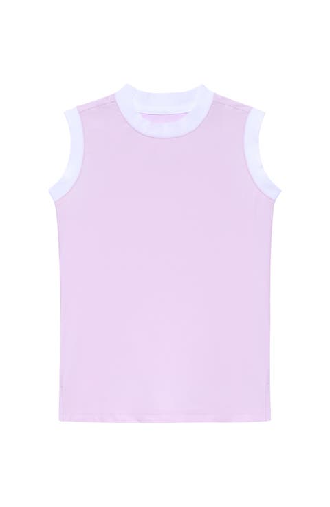 Girls Trimmed Tank (Toddler, Little Kid & Big Kid)