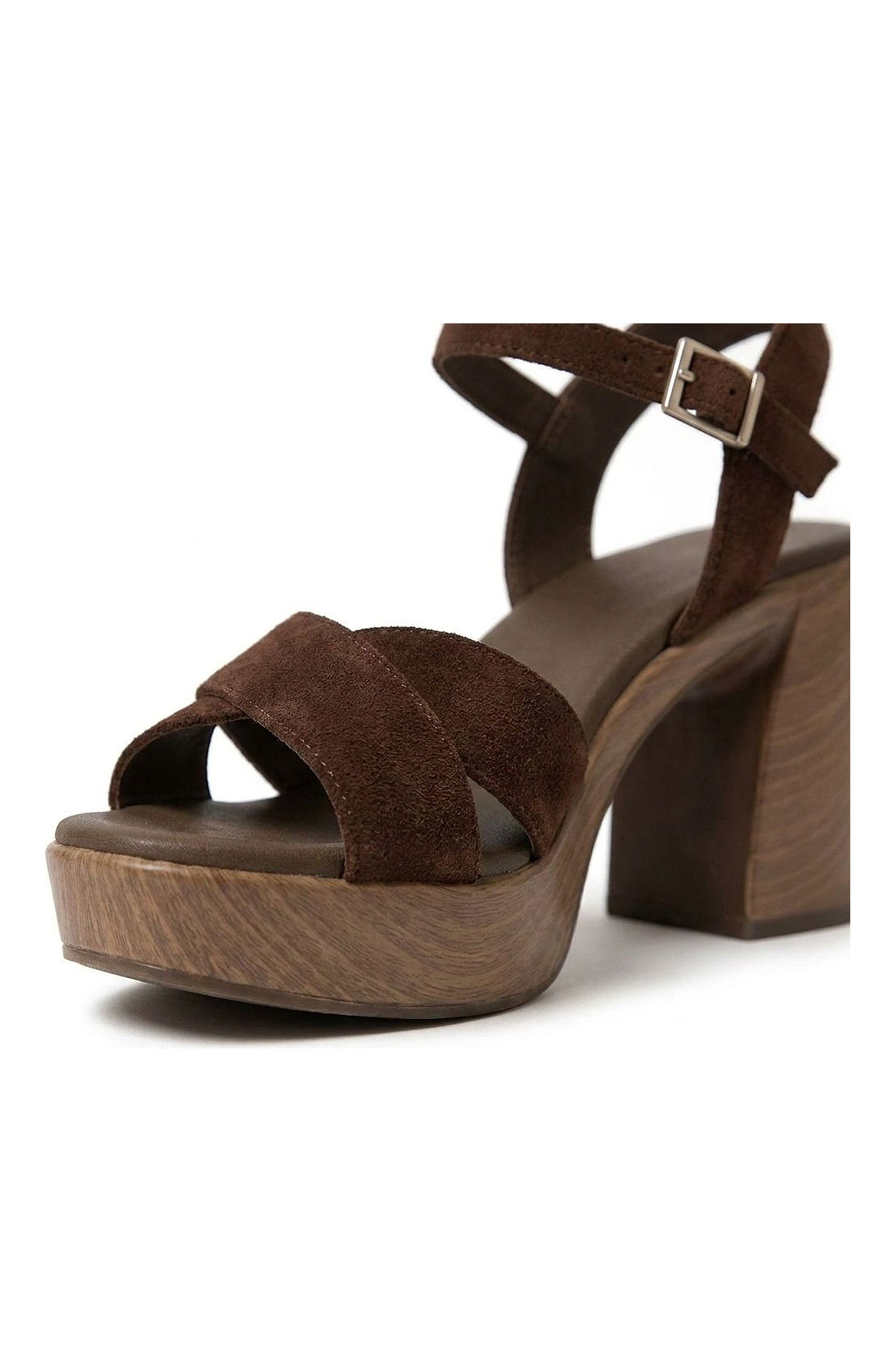 Lena Espadrille, Alternate, color, Chocolate