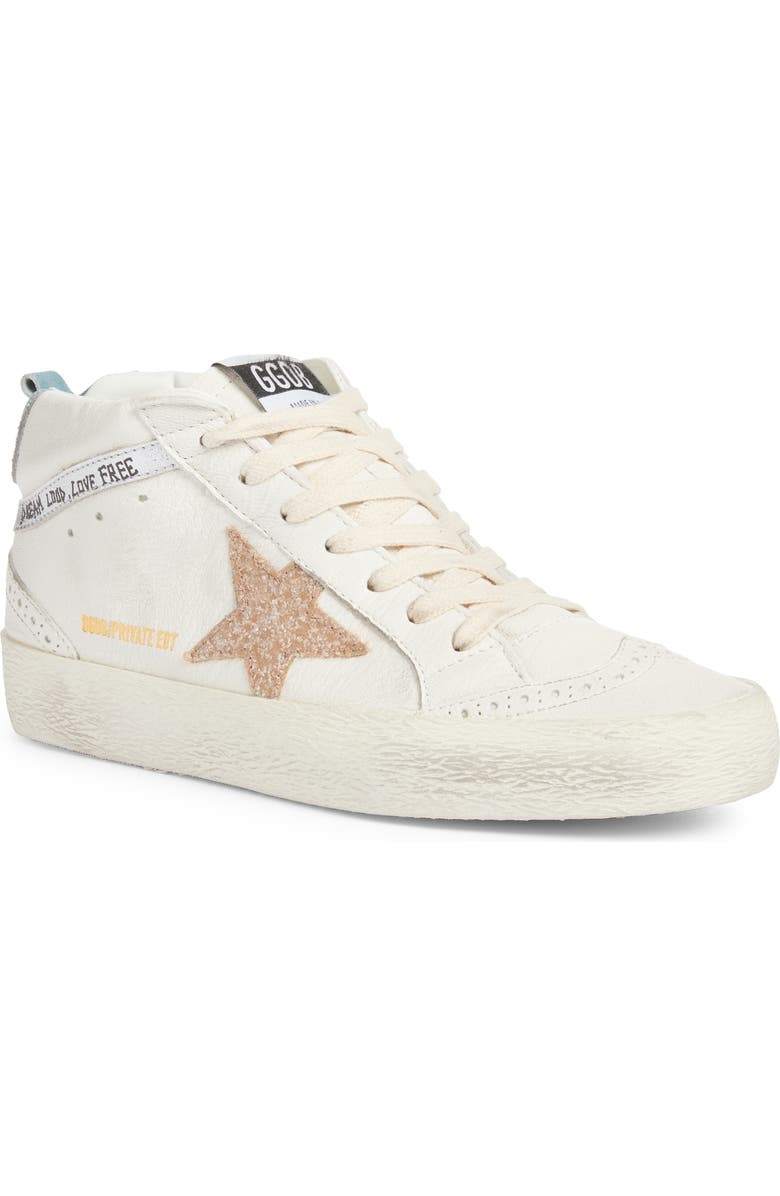 Golden Goose Mid Star Sneaker, Main, color,