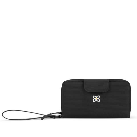 Tulum, Nylon Large Zip Around Wallet, Wrislet, Purse with Card Holder Organizer for Women, RFID Protection