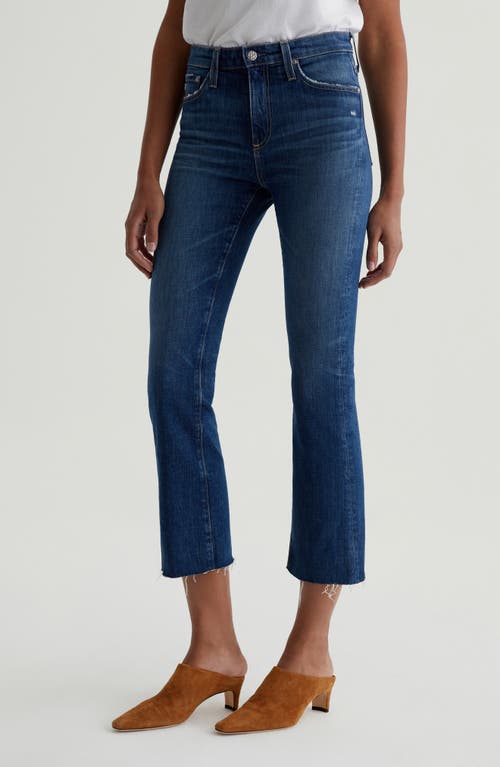 Ag Farrah Boot Crop Jeans In 11 Years Memory In Blue
