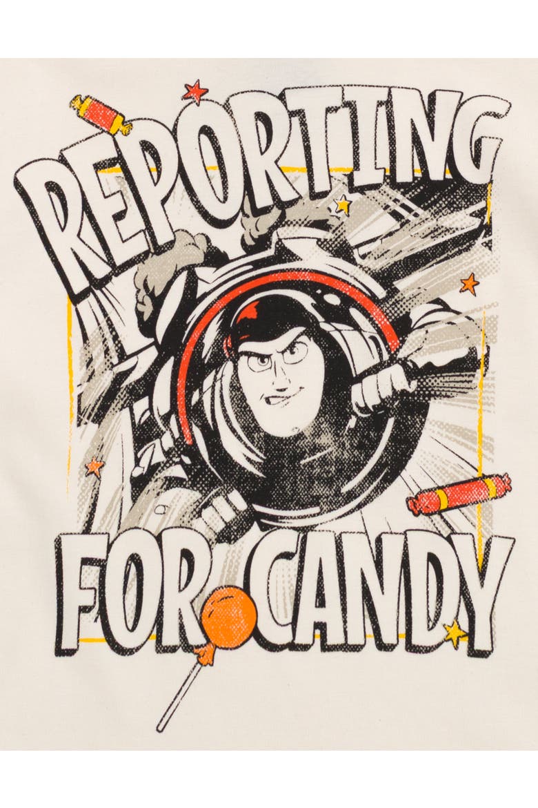 Pixar Short Sleeve T-Shirt, Alternate, color, Buzz Candy Beige