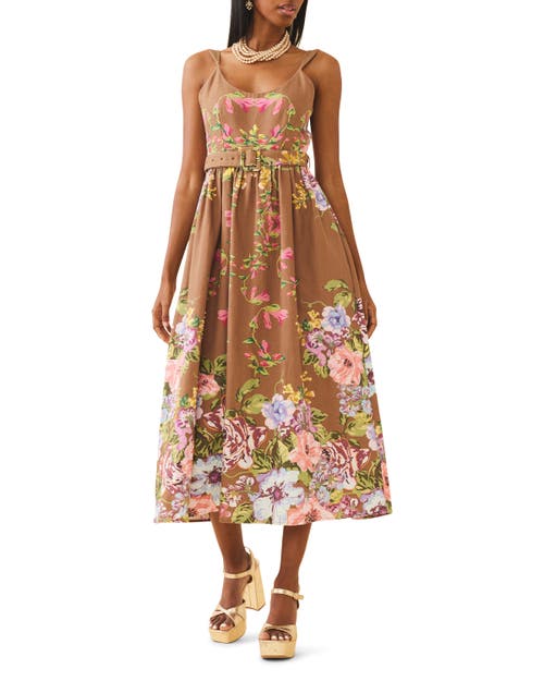 Eddy Katherine Dress In Brown