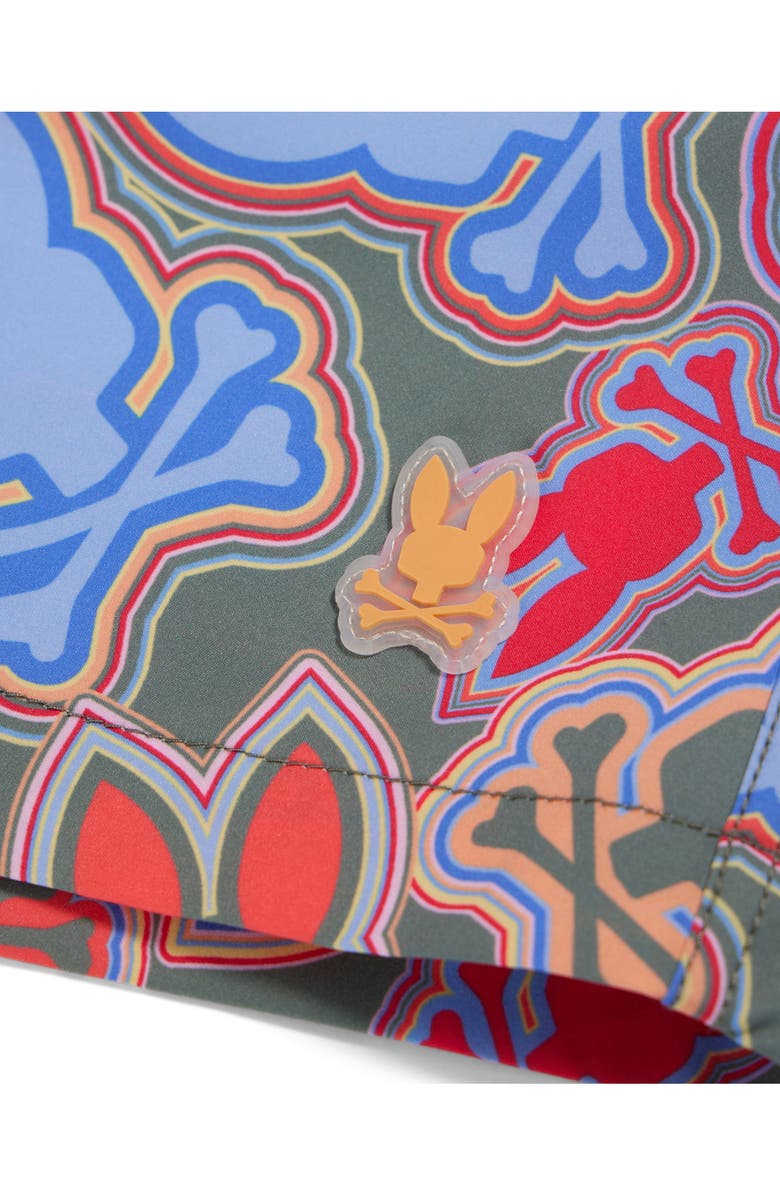 Psycho Bunny Jackson Swim Trunks, Alternate, color,