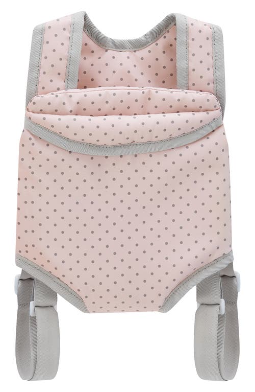 Teamson Kids Olivia's Little World Baby Doll Polka Dot 2-Piece Carrier & Car Seat Set in Pink at Nordstrom