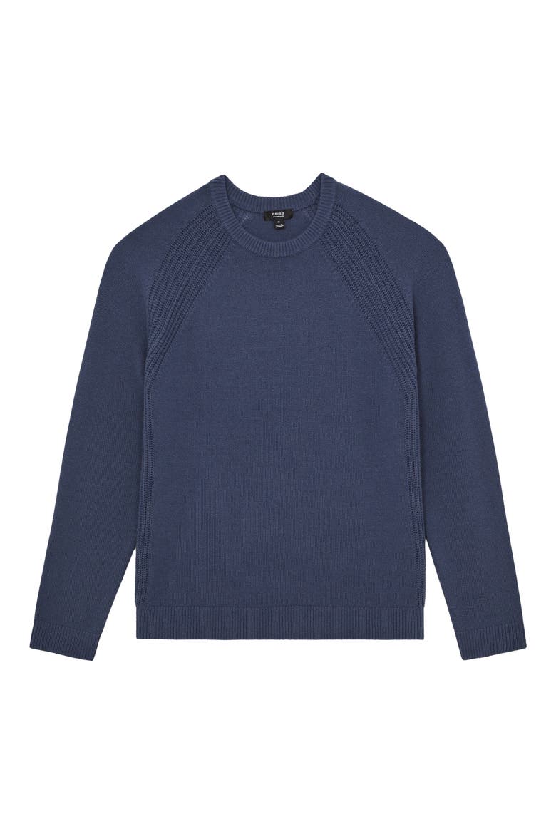 Foulton Wool & Cashmere Sweater, Alternate, color, OCEANIC BLUE