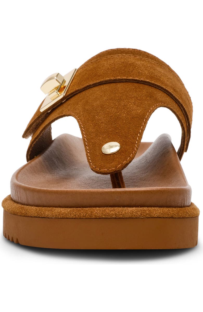 Steve Madden Thona Platform Sandal, Alternate, color, Chestnut Suede