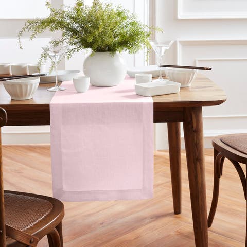 Linen Table Runner 18 Inch Wide- Sonoma