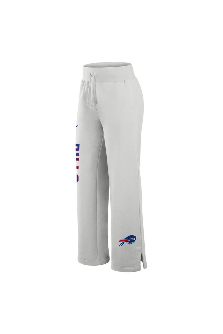 Women's Nike  Gray Buffalo Bills Primetime Phoenix Fleece Wide-Leg Sweatpants, Alternate, color, Gray