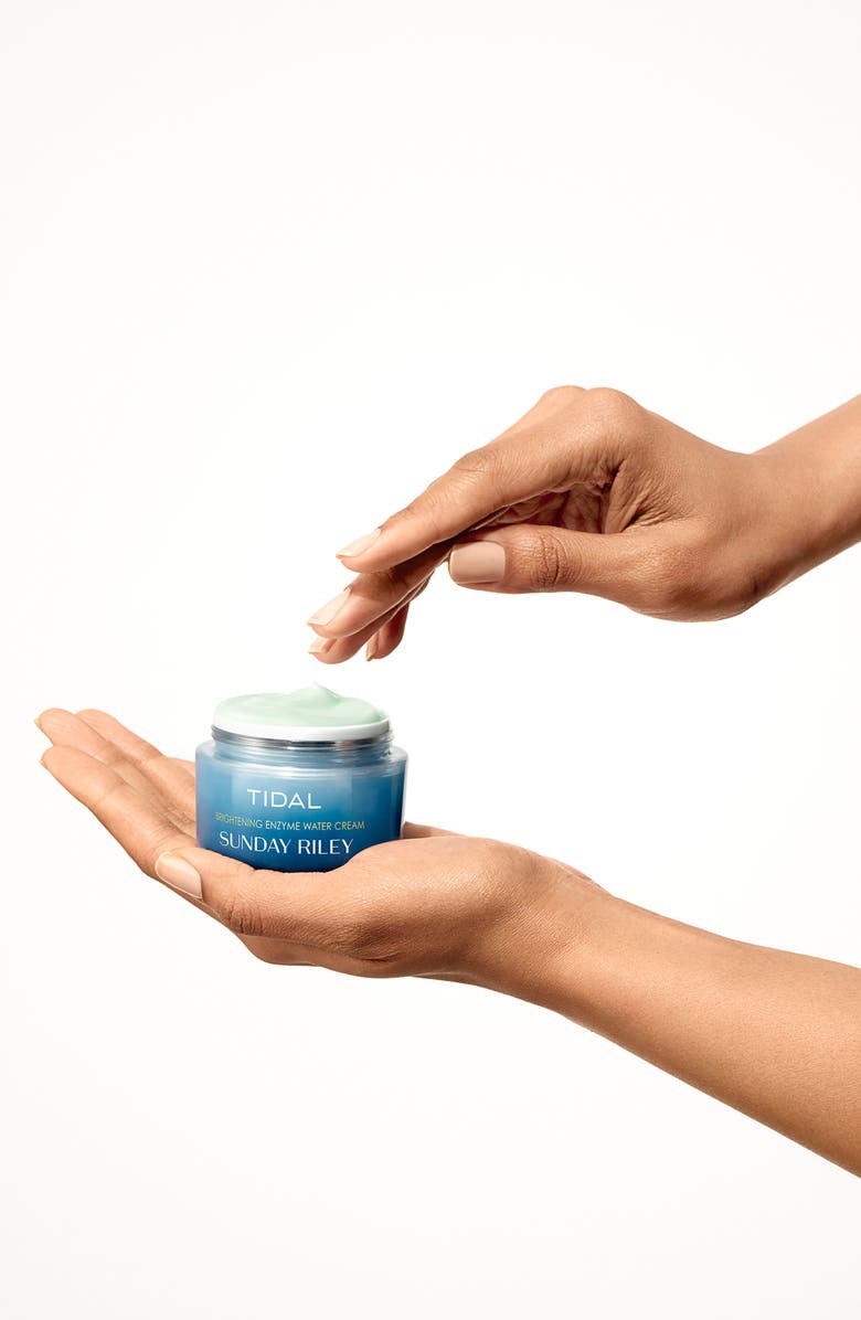 Sunday Riley Tidal Brightening Enzyme Water Cream, Alternate, color,