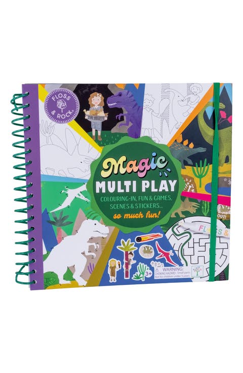 Dino Magic Multi Play Activity Book