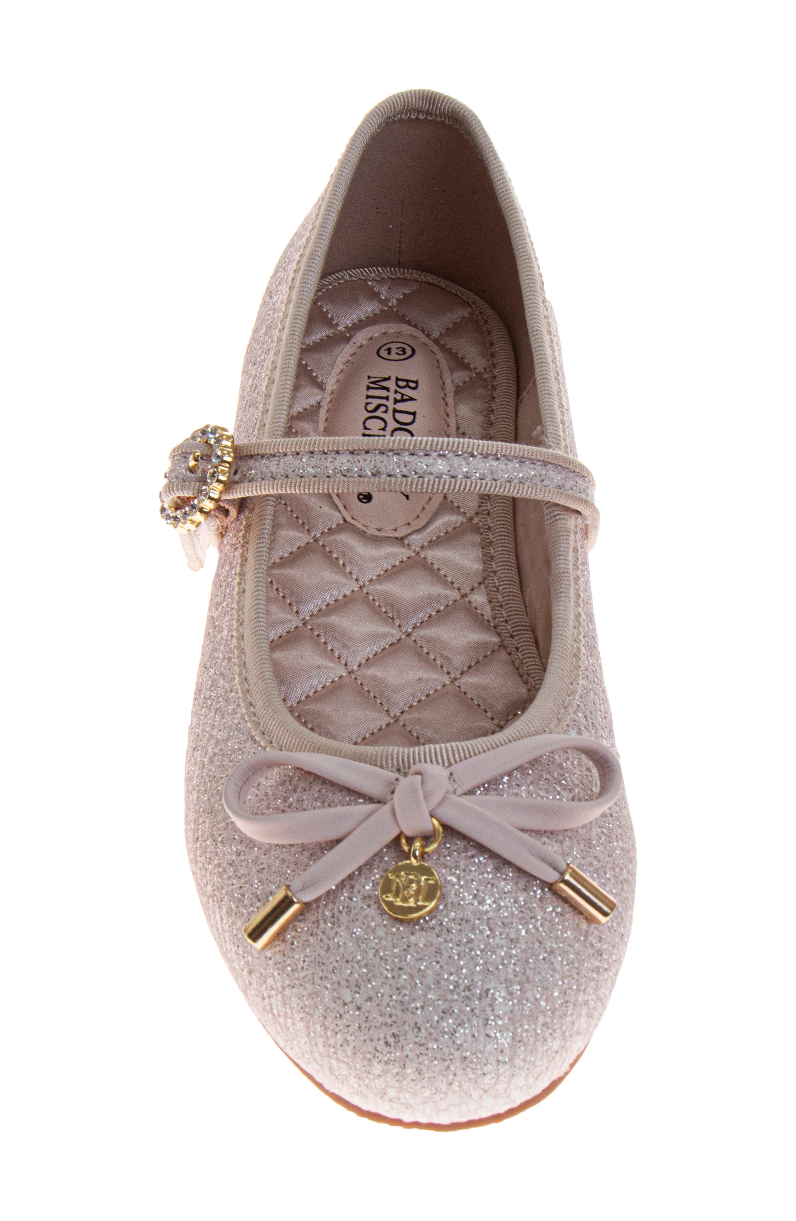BADGLEY MISCHKA Ballerina Flat, Alternate, color, Beige