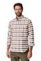 selected Vintage White Check