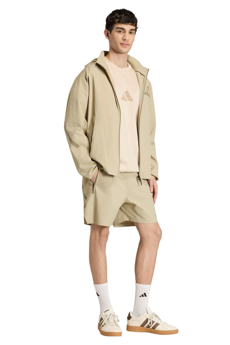 Z.N.E. Woven Hooded Track Jacket, Alternate, color, WONDER CARGO