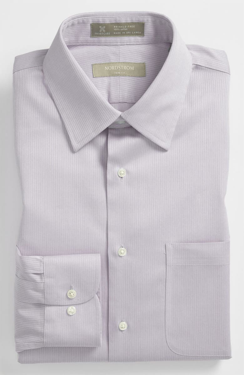 NORDSTROM MEN'S SHOP Smartcare<sup>™</sup> Trim Fit Dress Shirt, Main, color, 