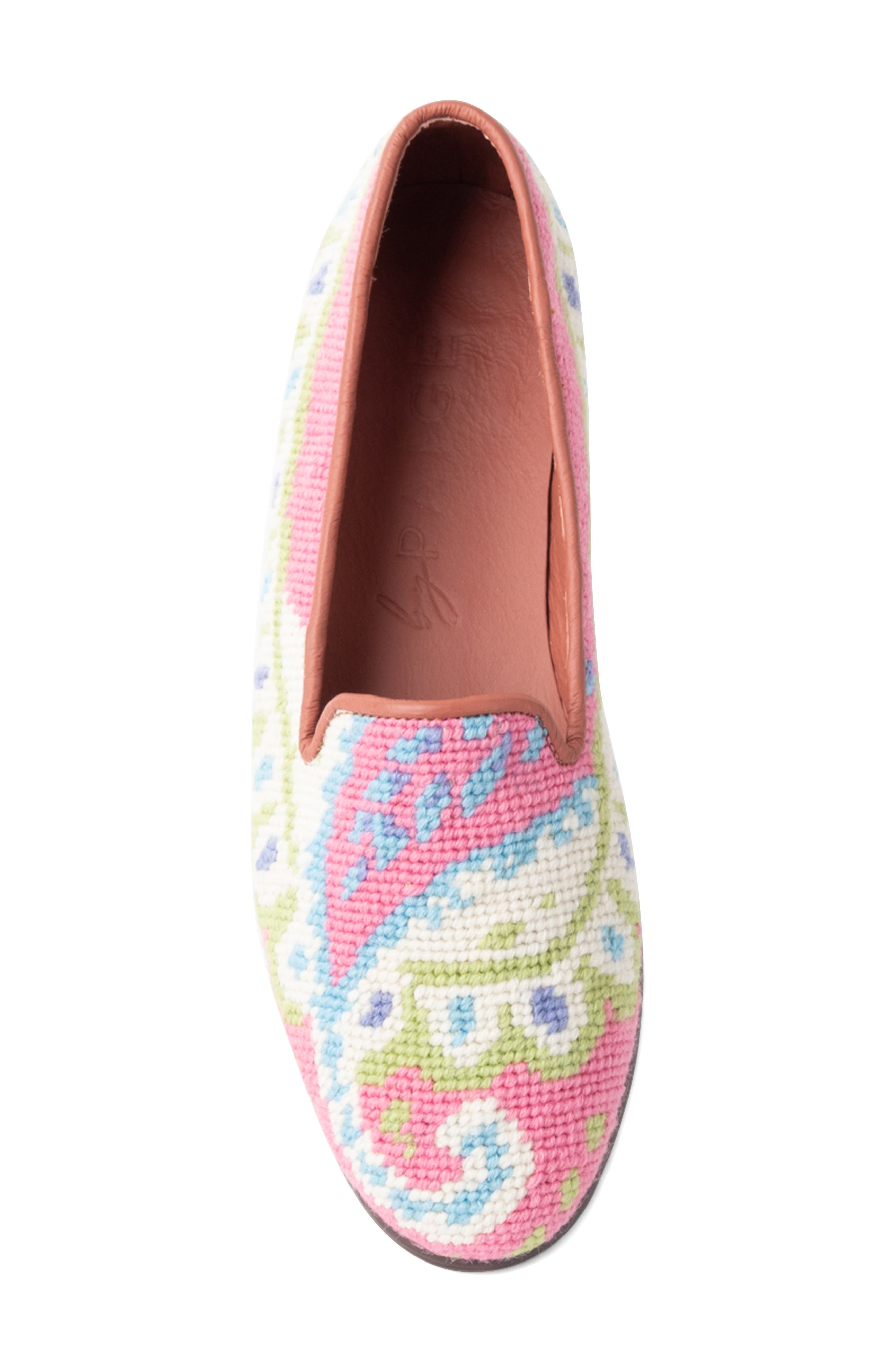 ByPaige Needlepoint Paisley Loafer, Alternate, color, 