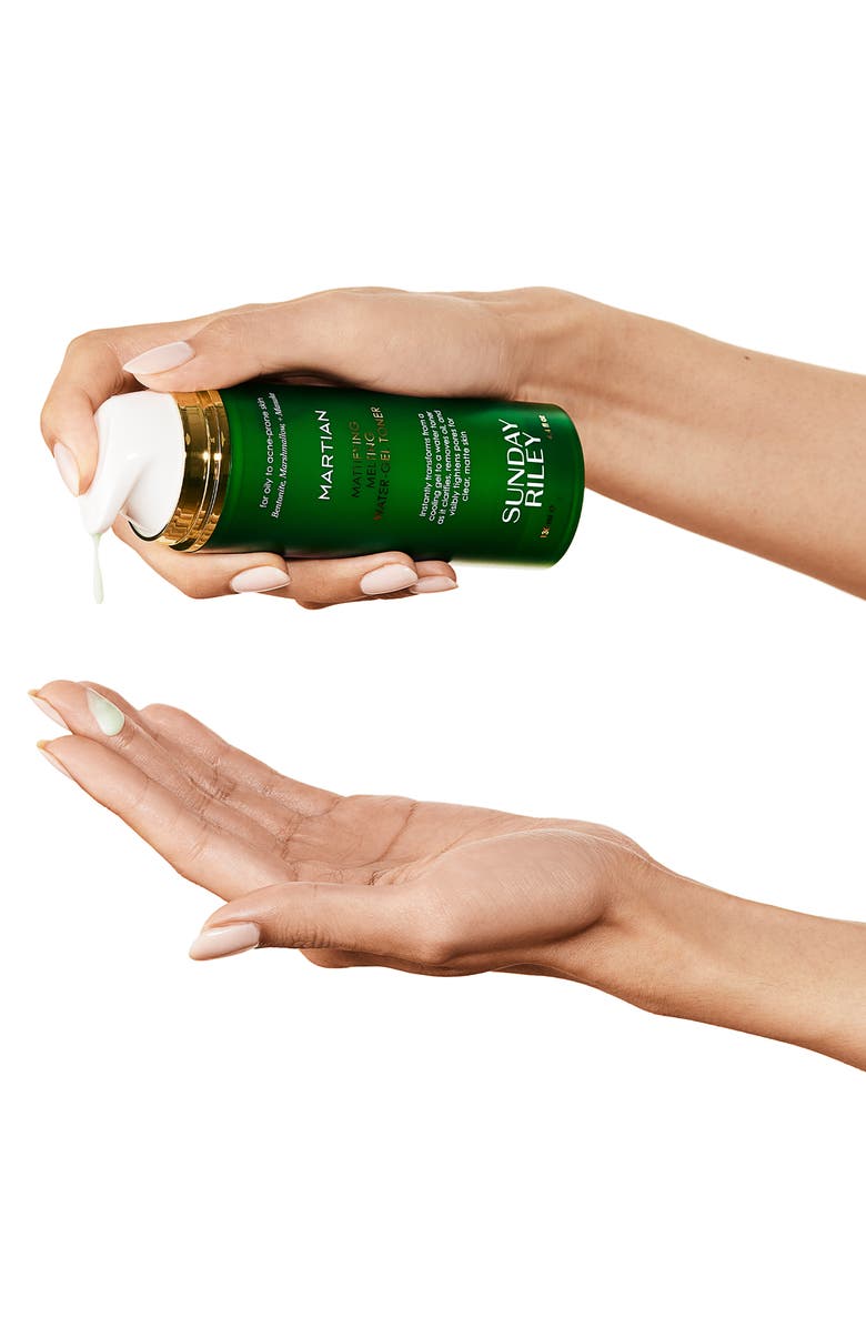 Sunday Riley Martian Mattifying Melting Water-Gel Toner, Alternate, color,