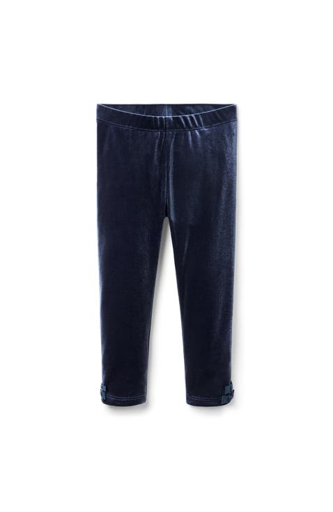 Velvet Bow Legging (Little Kid & Big Kid)