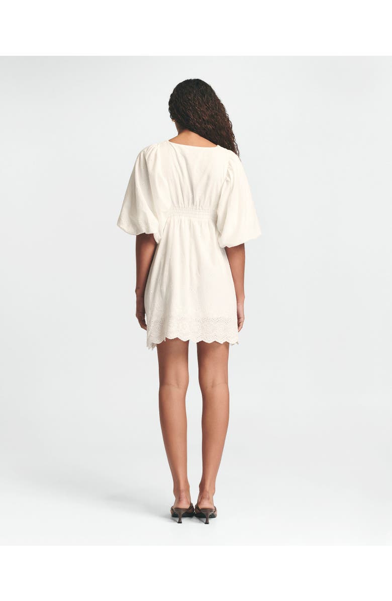 ST MRLO Vera Mini Dress, Alternate, color, White Broderie