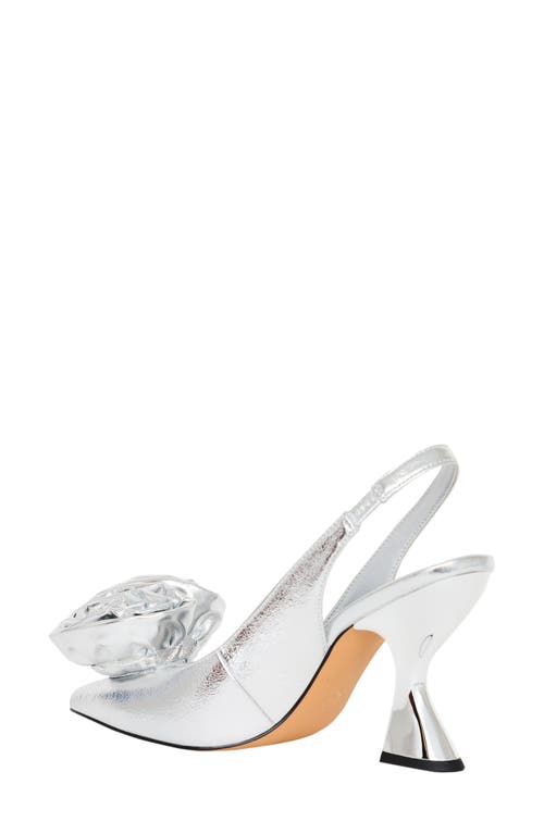 Katy Perry The Laterr Pointed Toe Slingback Pump In Silver