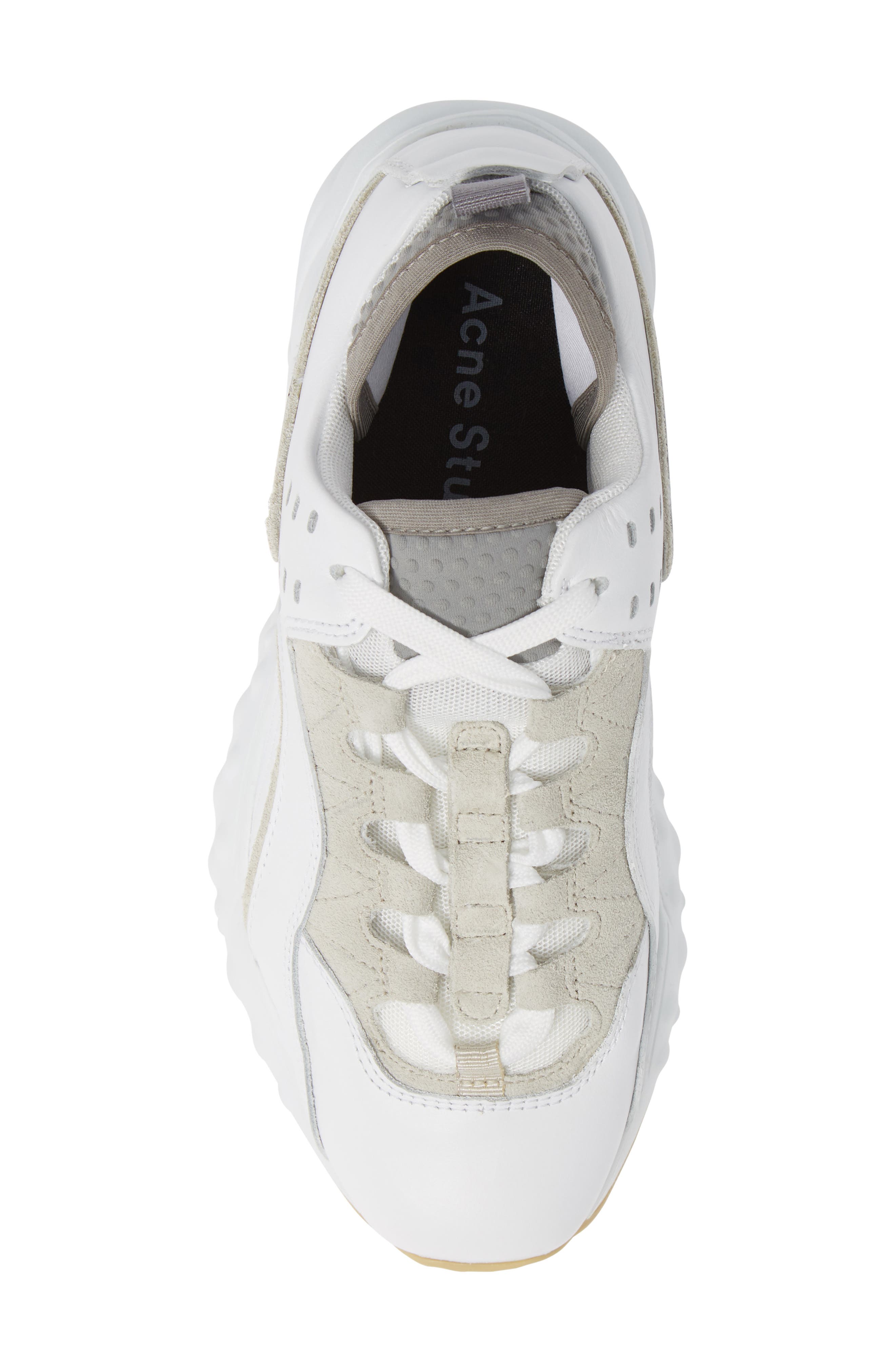 Manhattan Sneaker, Alternate, color, WHITE/WHITE