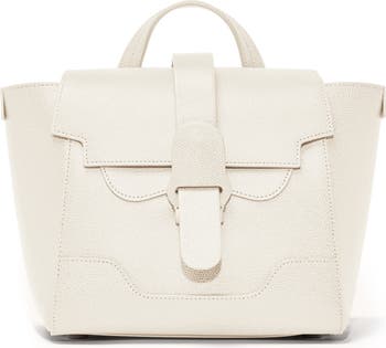 ? Senreve nwot Mini Maestra 4-way Convertible Elegant Greige Women\'s Handbag ? SENREVE Mini Maestra: Luxury Leather Handbag - Made in Italy main image 2